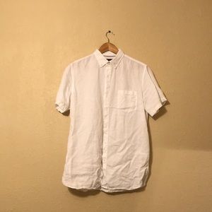Short Sleeve Oxford Button Up
